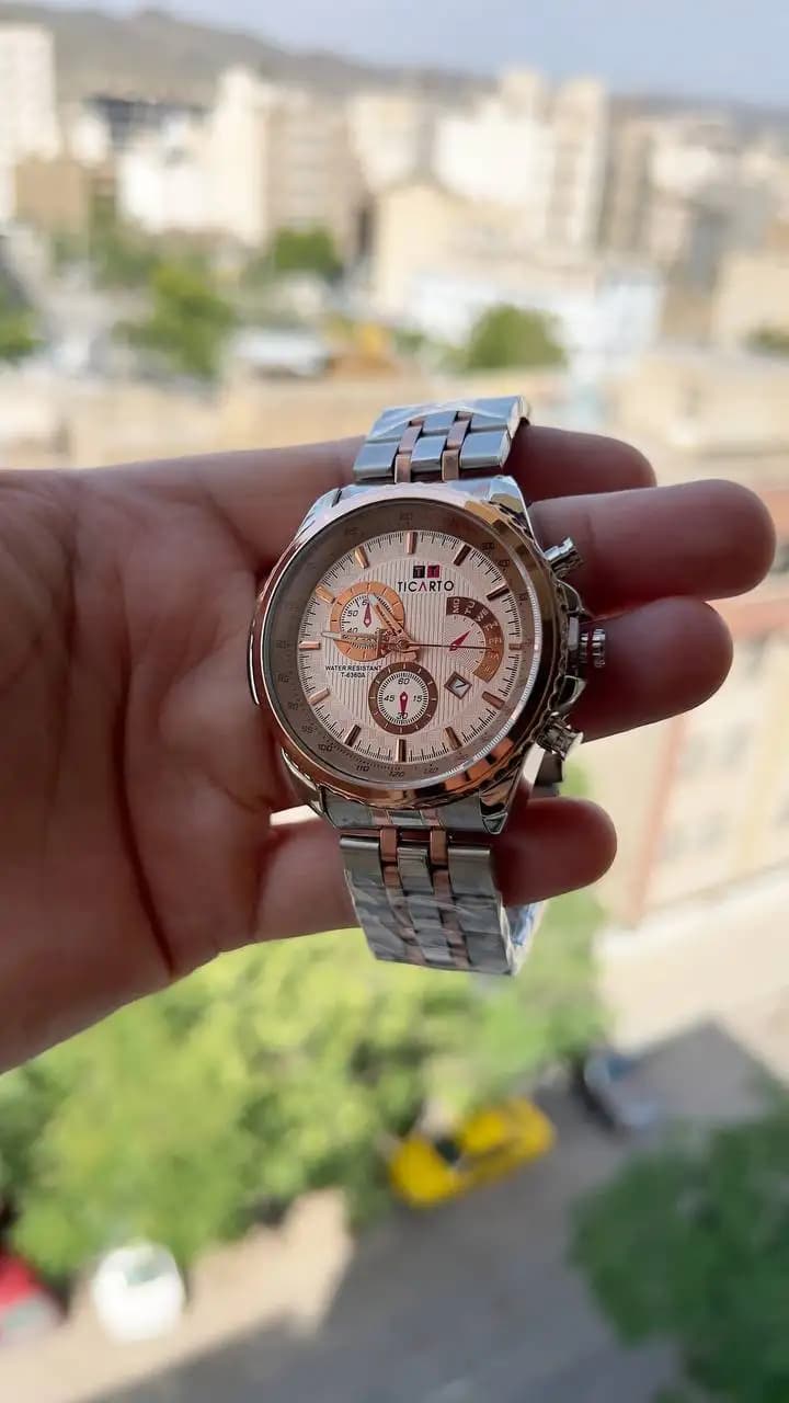 ساعت مچی شرکتی تیکارتو کد 4610 — تصویر ۳