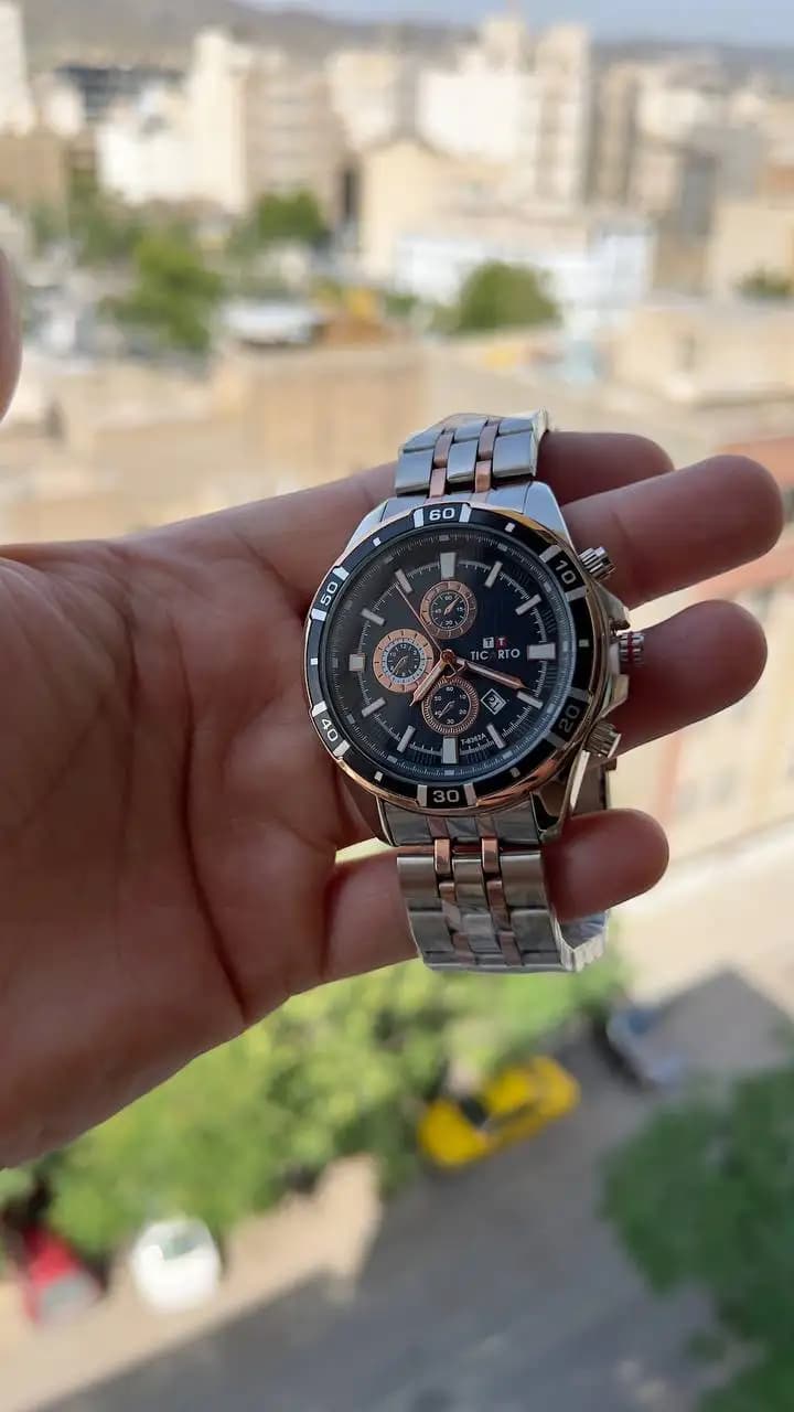 ساعت مچی شرکتی تیکارتو کد 4609 — تصویر ۲