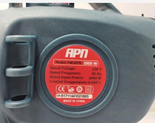 اتو لوله کشی APN مدل PW 20 TN — تصویر ۲