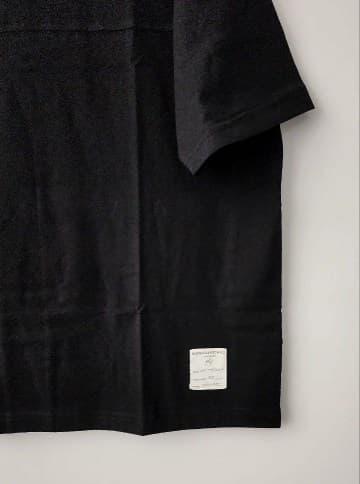 تیشرت مشکی ساده کد 1780 — تصویر ۲