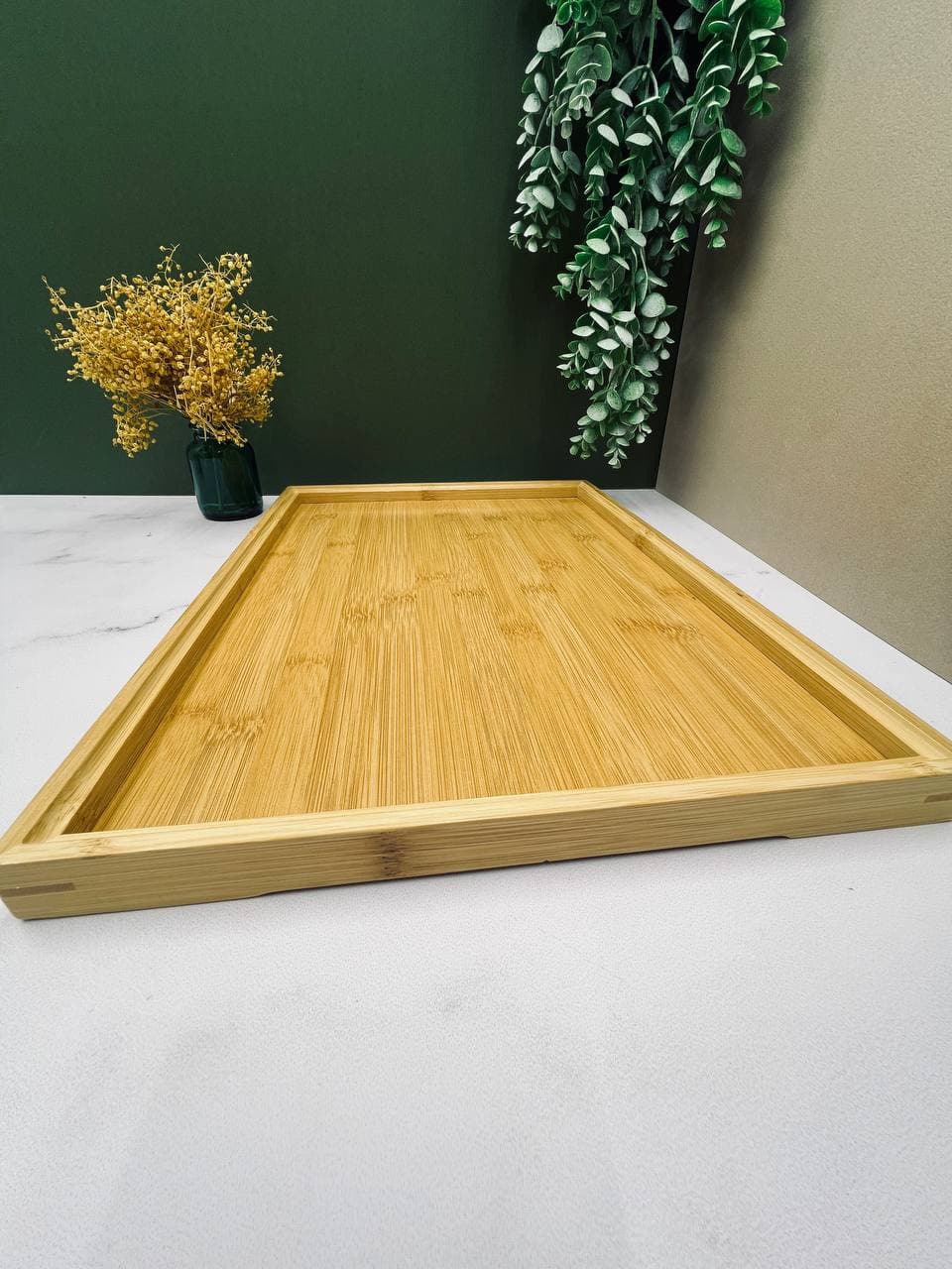 سینی چوبی بامبو سایز پنج bm111 — تصویر ۴