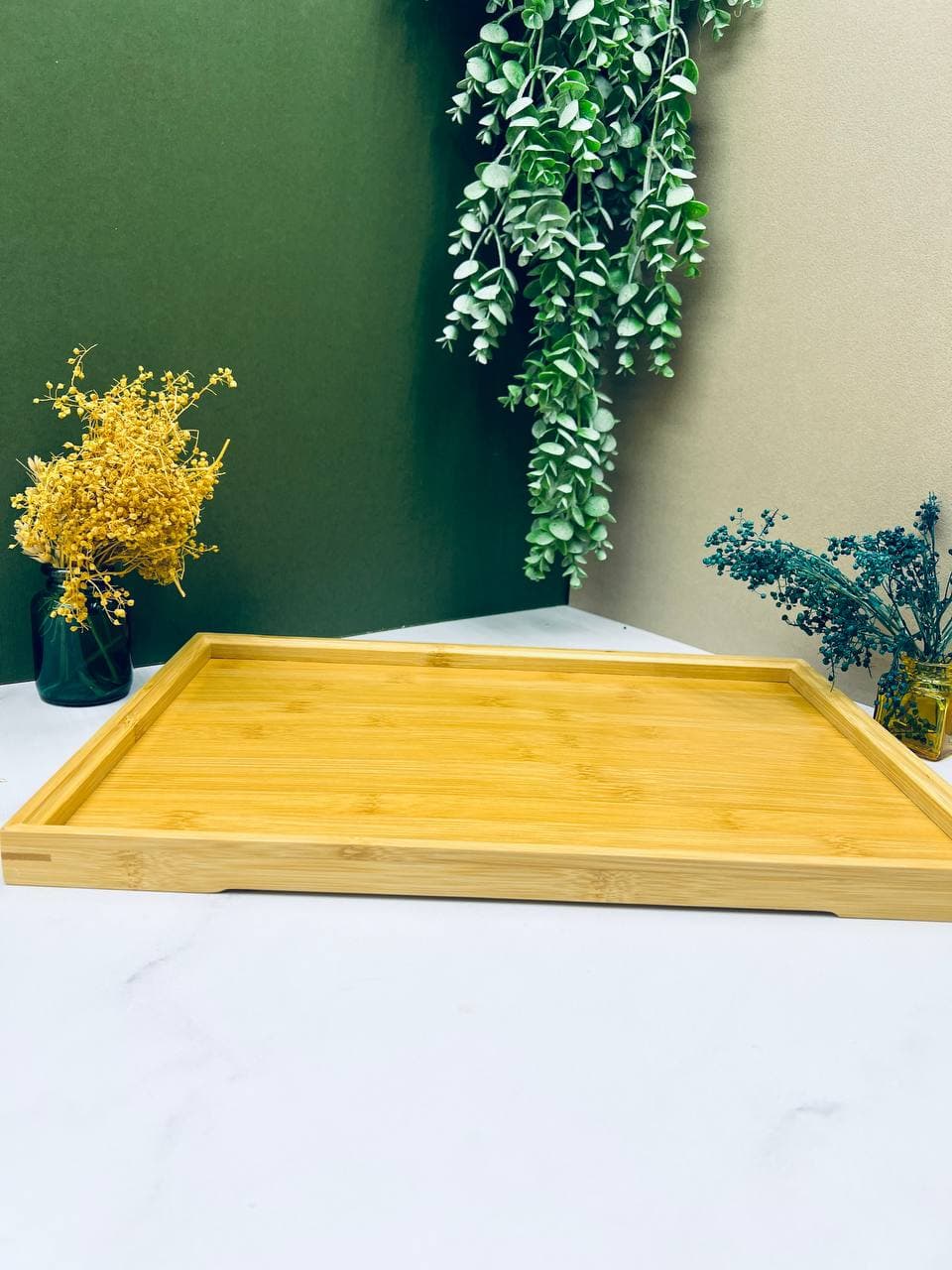 سینی چوبی بامبو سایز پنج bm111 — تصویر ۲