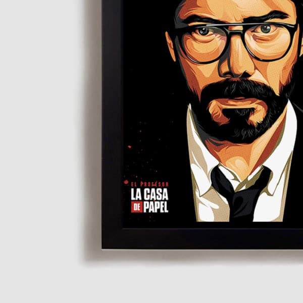 تابلو مدل سریال مانی هایست money heist la casa de papel B381 — تصویر ۳