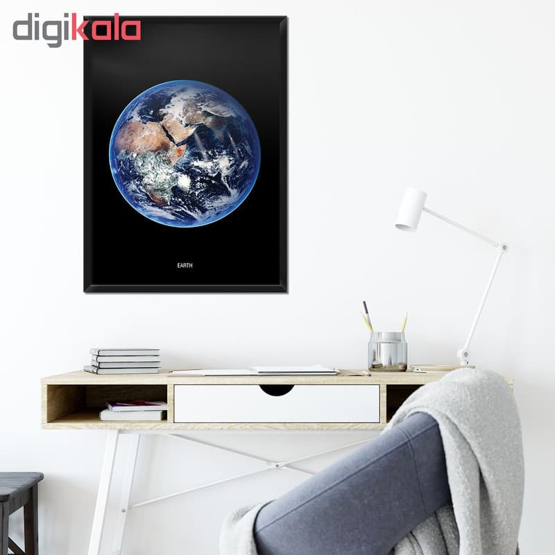 تابلو فنچ آرت طرح زمین کد SKY120 — تصویر ۲