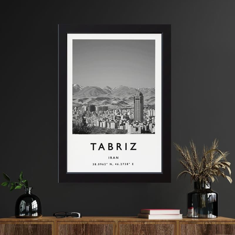 تابلو مدل تبریز Tabriz کدm2583-w — تصویر ۴