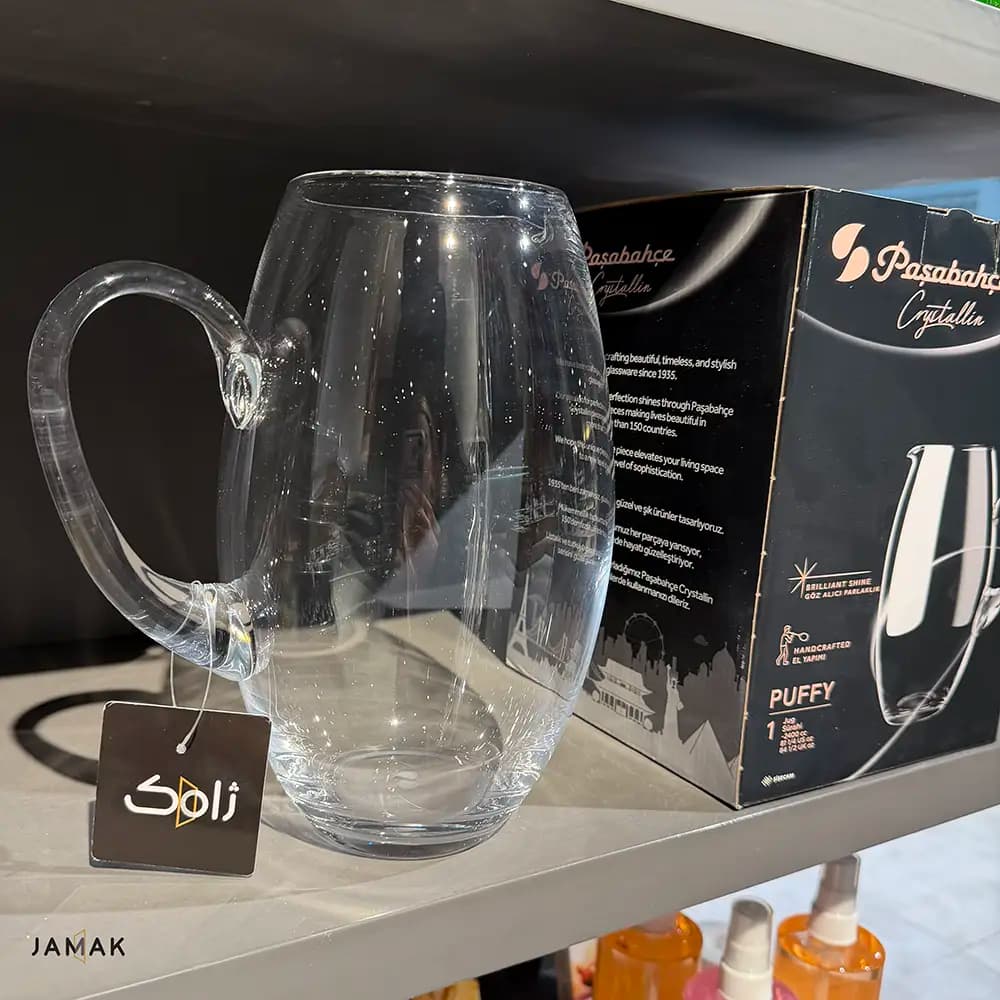 پارچ کریستال پاشاباغچه مدل بارل کد 23718 — تصویر ۲