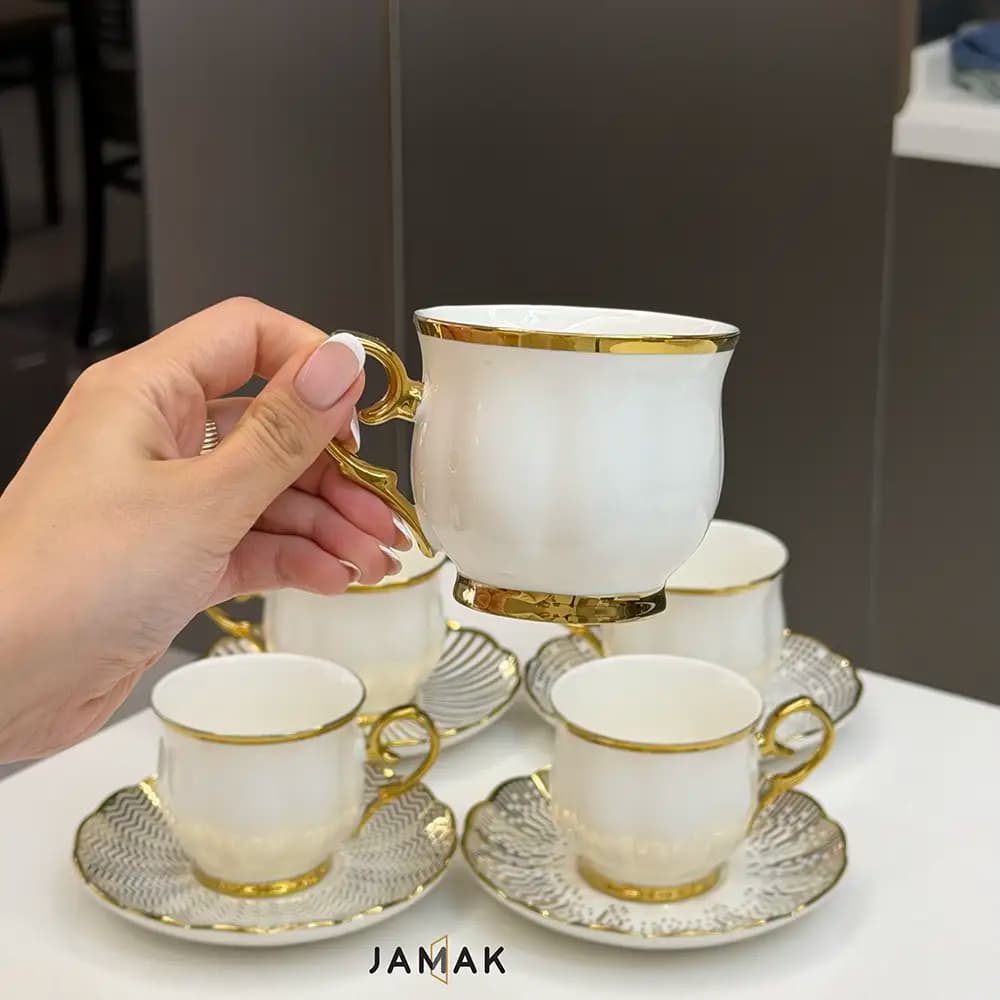 سرویس چای‌خوری طلایی — تصویر ۵