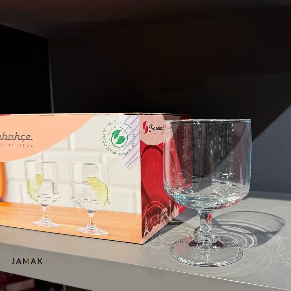 گیلاس پاشاباغچه مدل تاور کد 44074 بسته 3 عددی — تصویر ۲