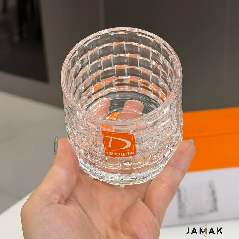 نیم لیوان چرخشی Deli Glass – یک عددی — تصویر ۵