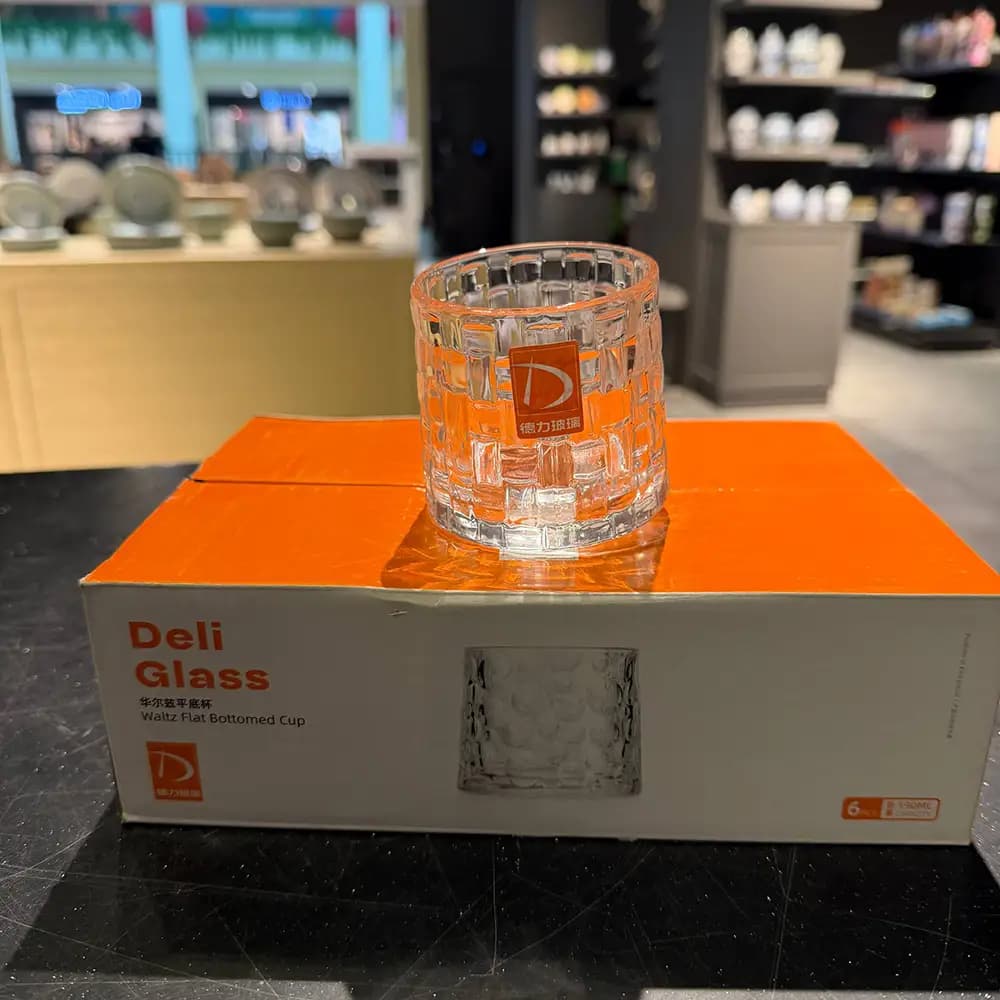 نیم لیوان چرخشی Deli Glass – یک عددی