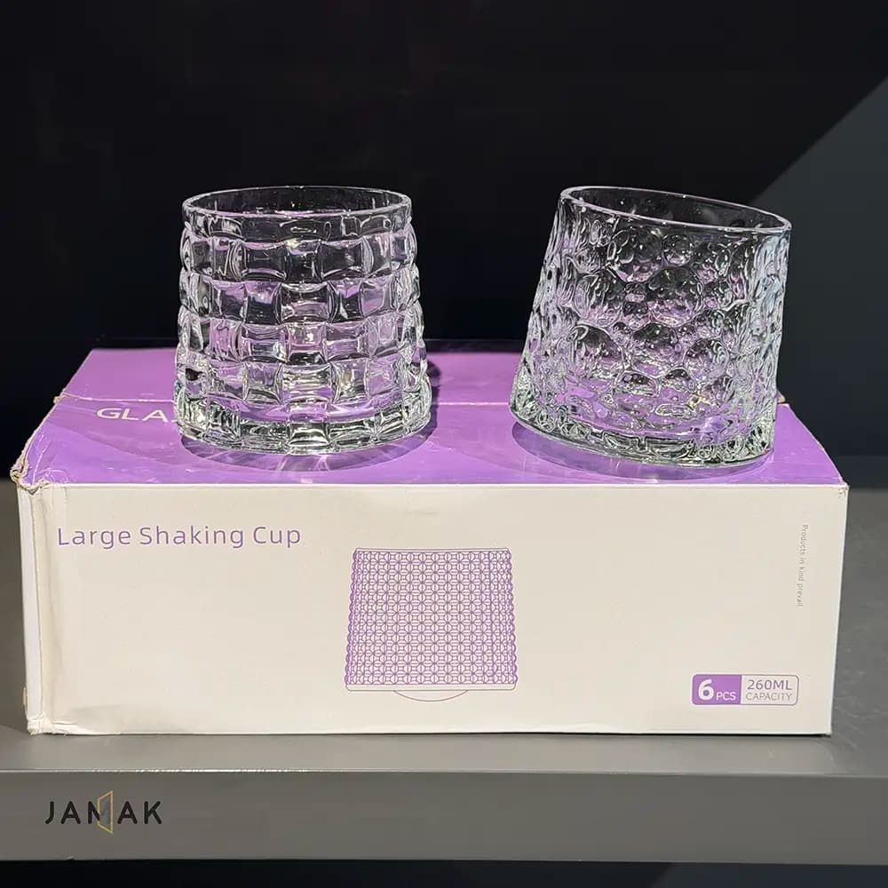 لیوان چرخشی مدل Large Shaking Cup در ۲ طرح – یک عددی