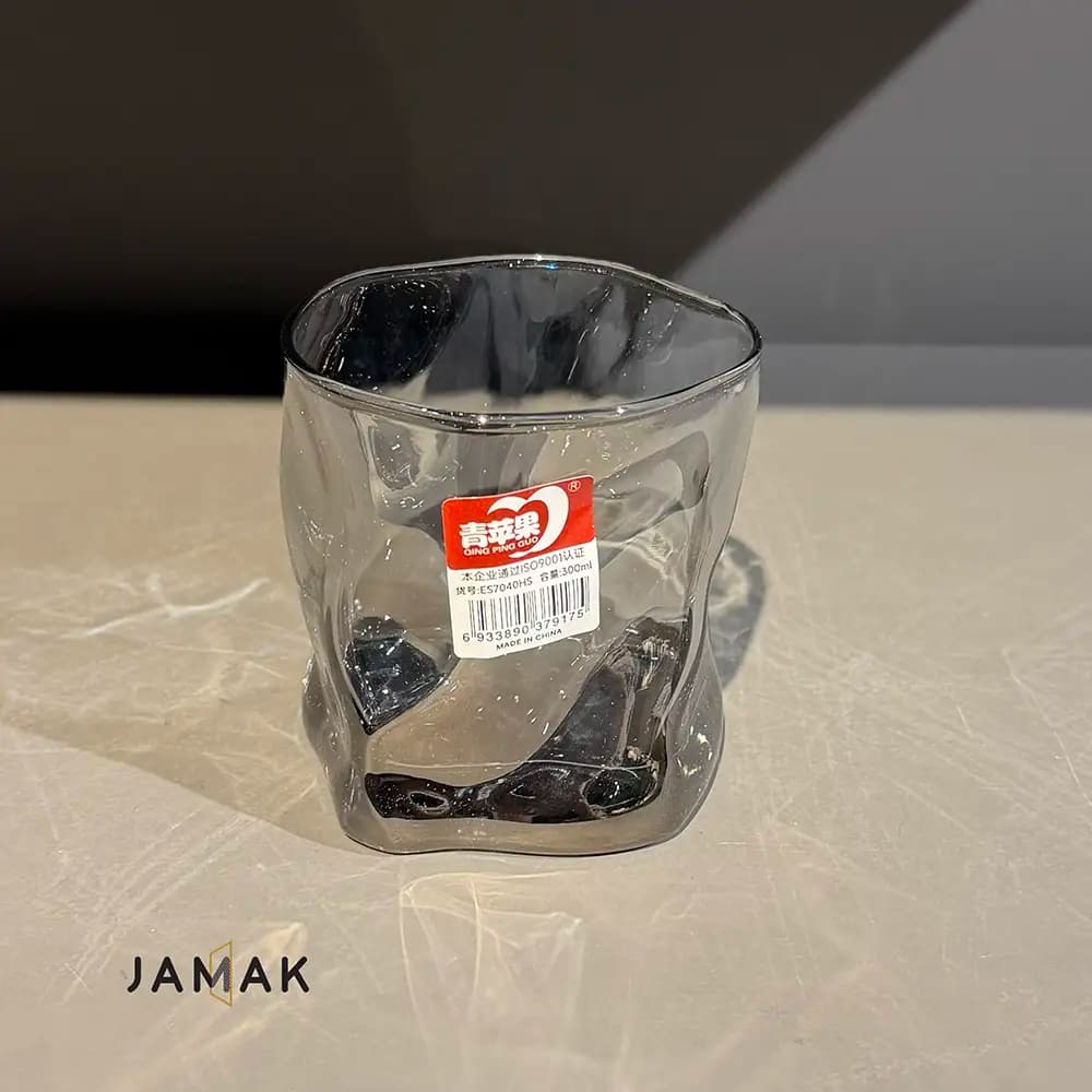 لیوان دفرمه دودی دلی گلس کد 7040 – یک عددی — تصویر ۳