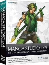 نرم افزار ویندوز Manga studio EX4 (comic illustrator software) (32&64)