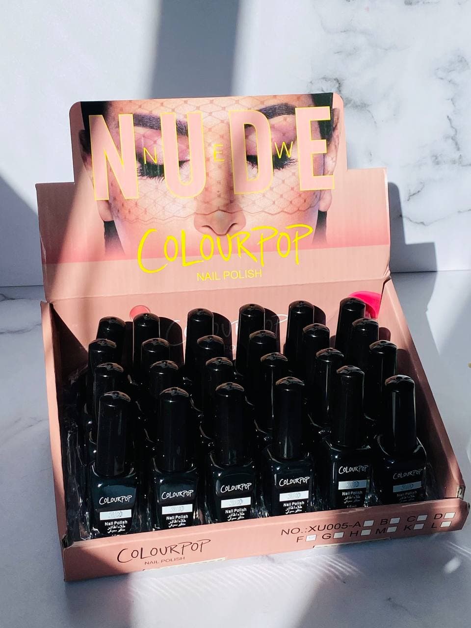 لاک ناخن سه بعدی مشکی برند کالرپاپ ( colourpop ) — تصویر ۷
