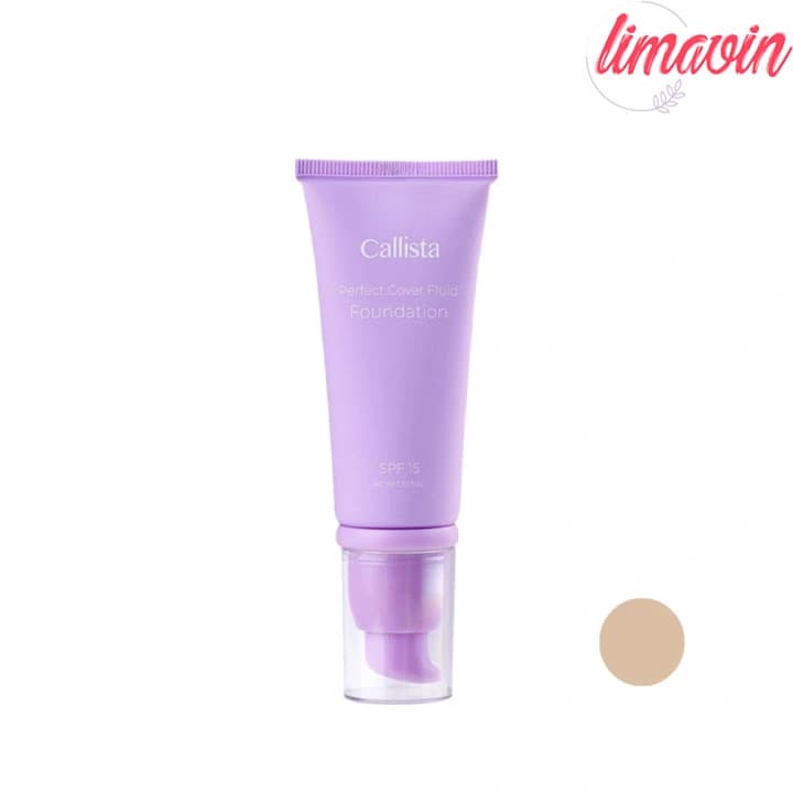 کرم پودر فلوییدی کالیستا مدل Perfect Cover شماره 02 حجم 40 میلی لیتر