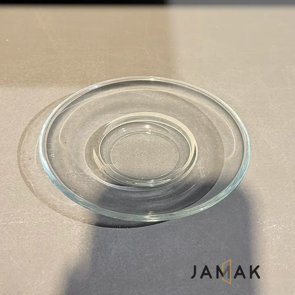 نعلبکی پاشاباغچه طرح هیبلی کد 54391 بسته 6 عددی — تصویر ۲
