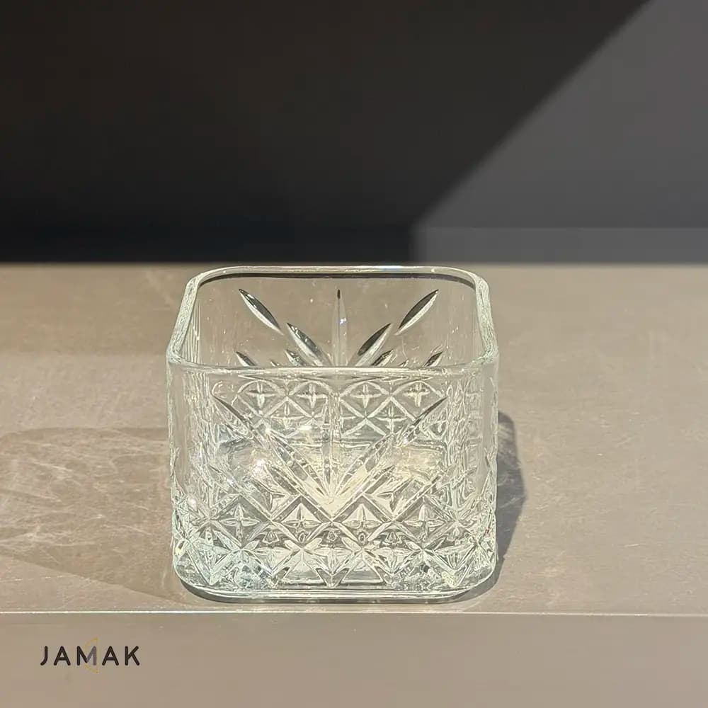پیاله مربع پاشاباغچه مدل تایملس کد 530240 – یک عددی — تصویر ۳