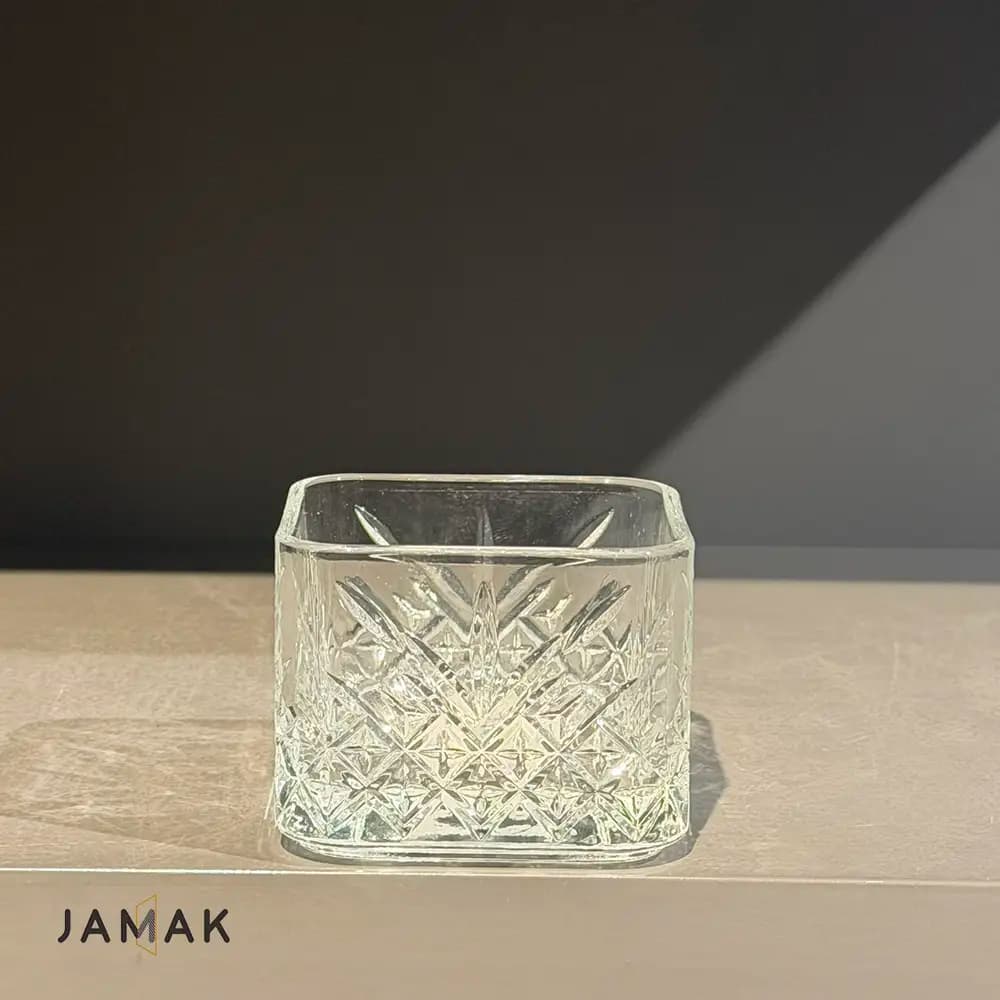 پیاله مربع پاشاباغچه مدل تایملس کد 530240 – یک عددی — تصویر ۲