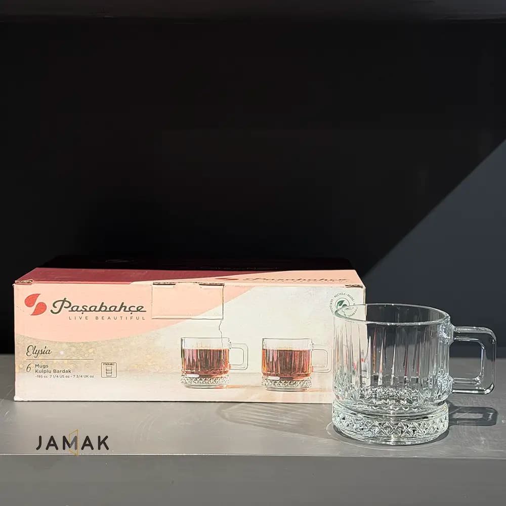 ماگ پاشاباغچه مدل الیسیا کد 55422 بسته 6 عددی — تصویر ۵