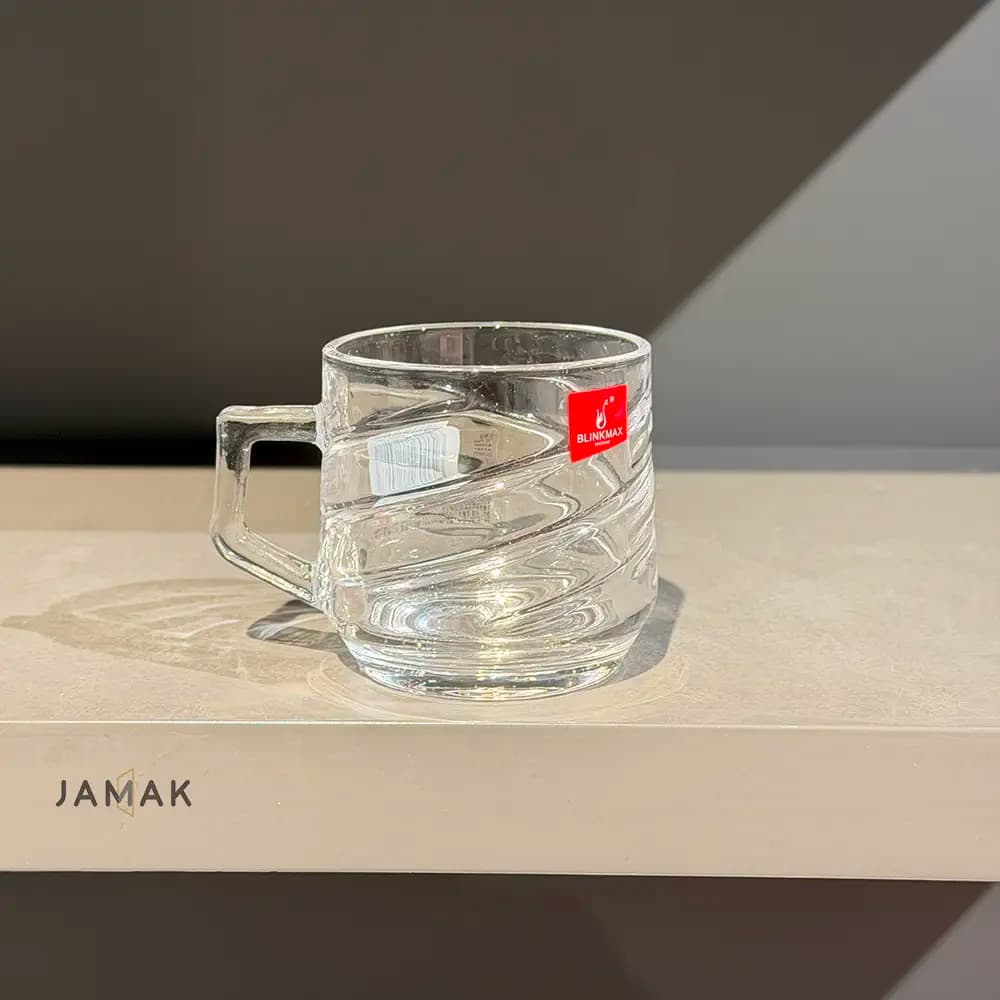 فنجان چای خوری بلینک مکس مدل خطی کد 01-108 بسته 6 عددی — تصویر ۲