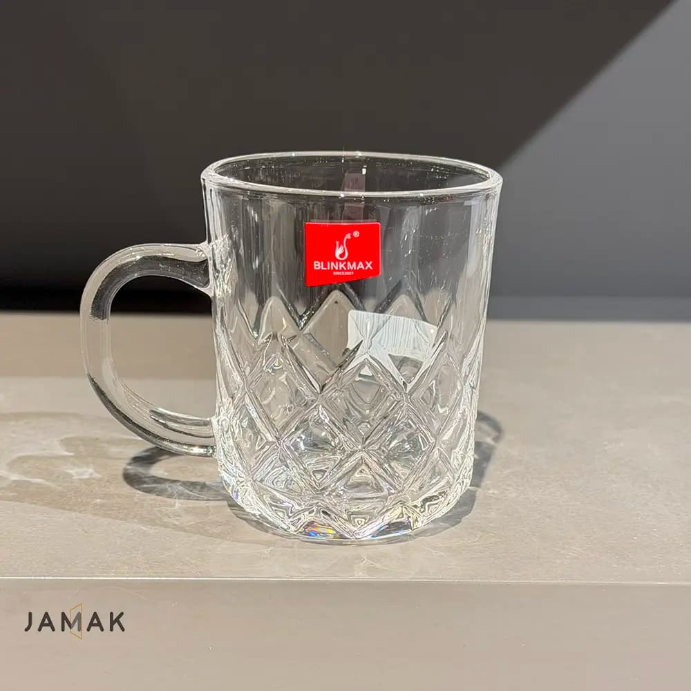 فنجان چای خوری بلینک مکس مدل محک رین کد 01-04 بسته 6 عددی — تصویر ۲