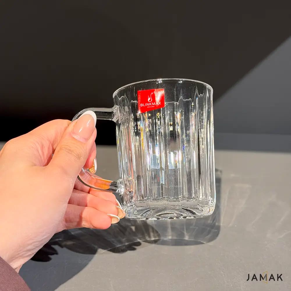 فنجان چای خوری بلینک مکس مدل الماسی کد 136 بسته 6 عددی — تصویر ۴