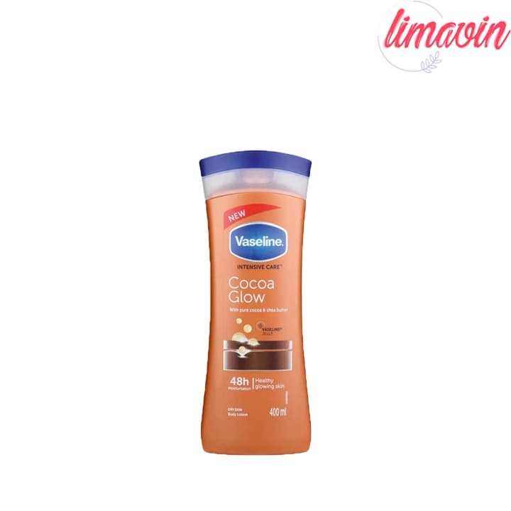 لوسیون بدن وازلین مدل کاکائو cocoa glow حجم 100 میلی لیتر