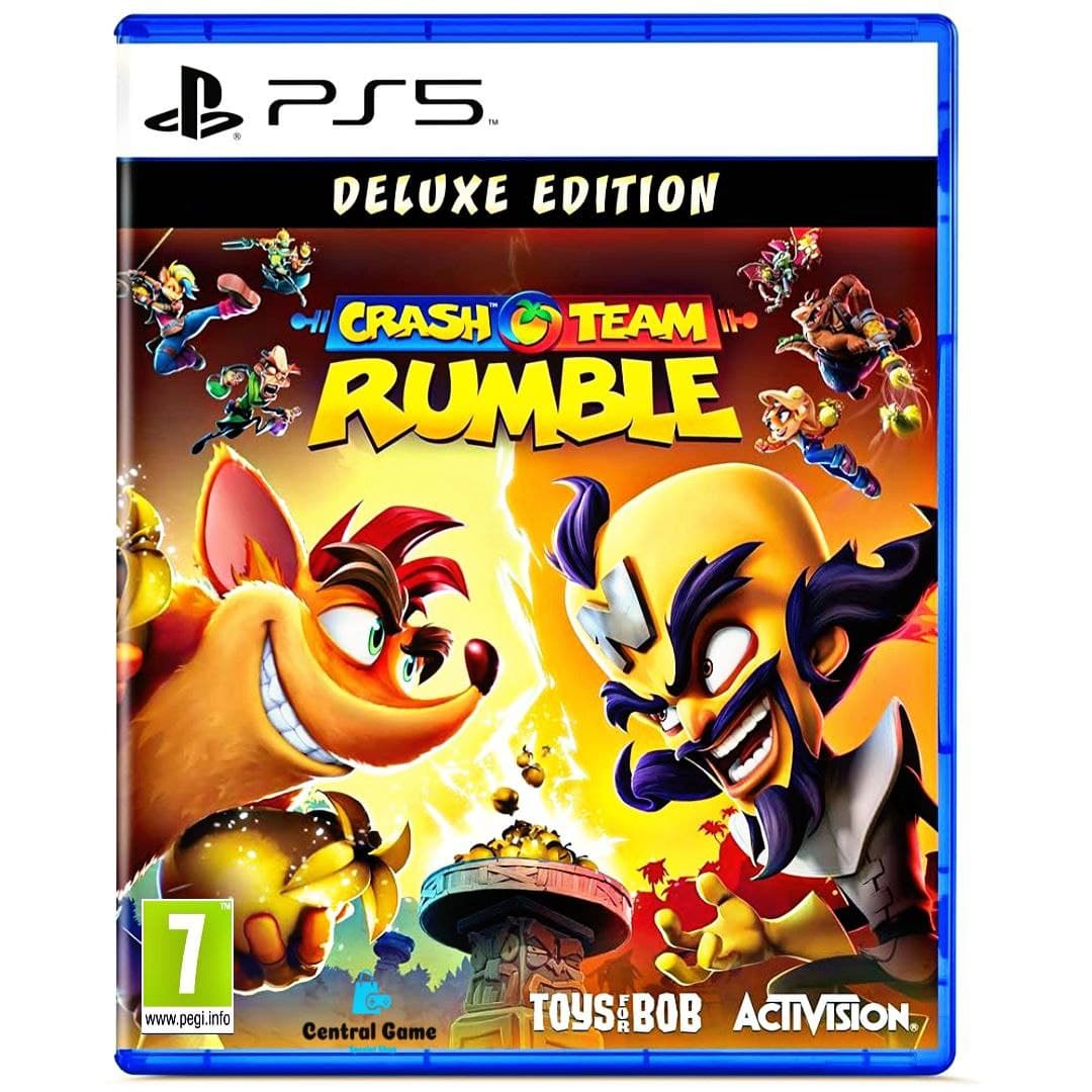 دیسک بازی Crash Team Rumble Deluxe Edition Ps5 آکبند