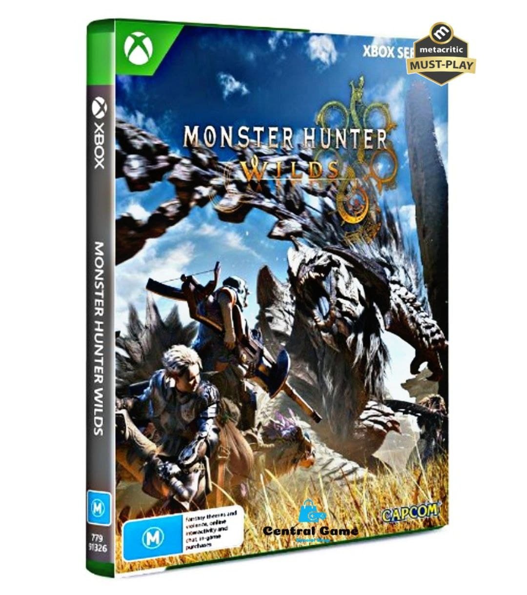 دیسک بازی Monster Hunter Wilds Lenticular Edition Xbox Series X آکبند