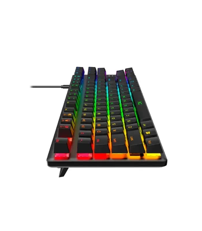کیبورد مخصوص بازی هایپرایکس مدل ALLOY ORIGINS DYNAMIC RGB LIGHTING EFFETS RGB- RED SWICH — تصویر ۳