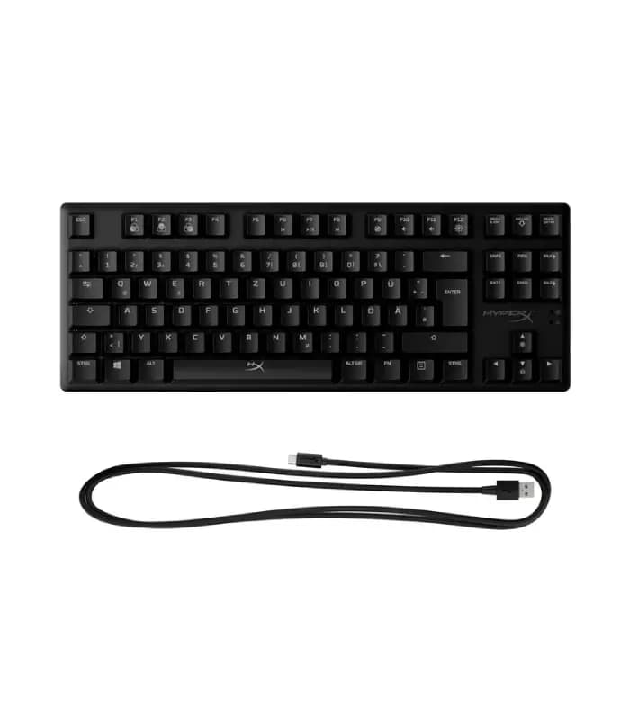 کیبورد مخصوص بازی هایپرایکس مدل ALLOY ORIGINS DYNAMIC RGB LIGHTING EFFETS RGB- RED SWICH — تصویر ۵
