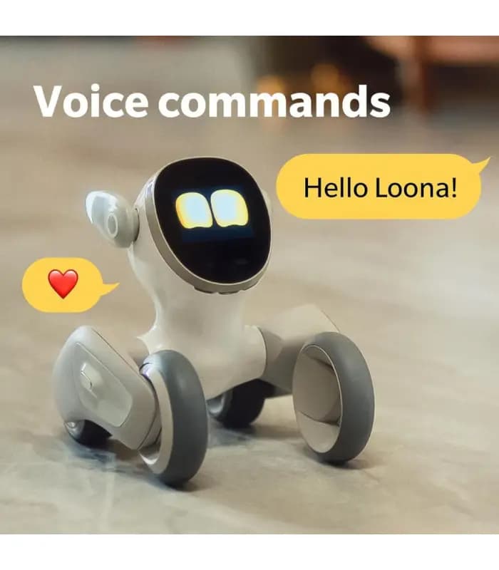 ربات هوشمند لونا مدل Petbot همراه با داک شارژر مدل Loona The Petbot — تصویر ۶