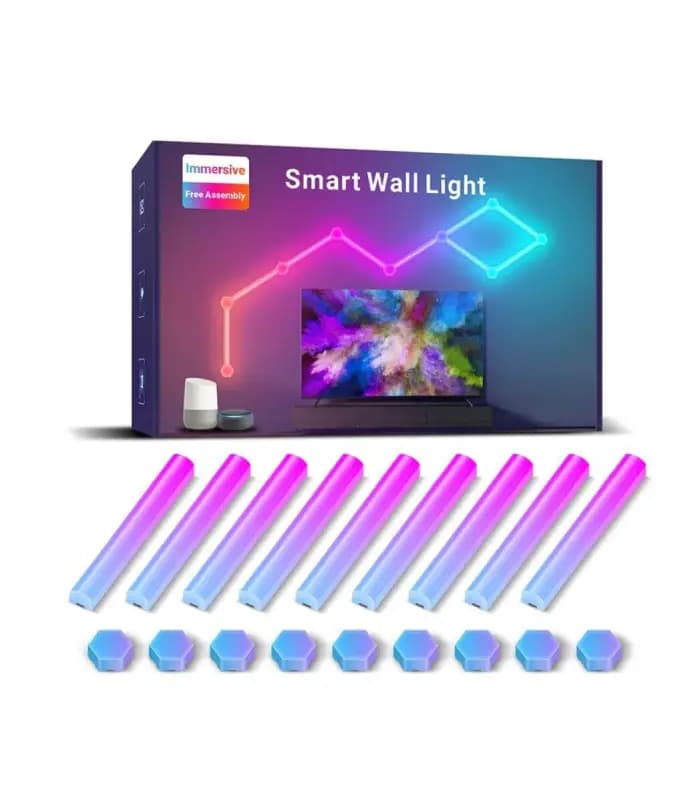 چراغ rgb دیواری هوشمند مدل Smart Wall Light