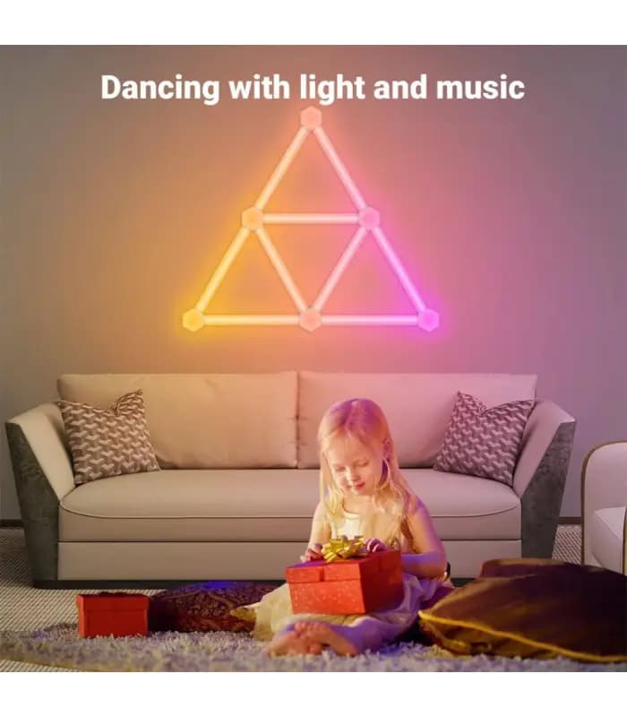 چراغ rgb دیواری هوشمند مدل Smart Wall Light — تصویر ۲