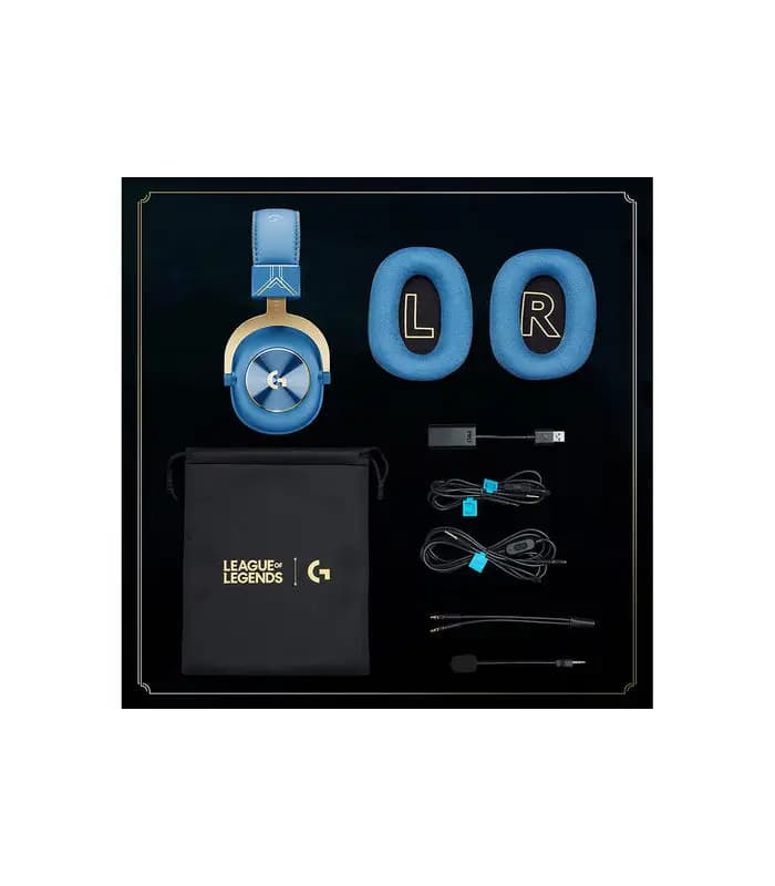 هدست گیمینگ بی سیم لاجیتک مدل G Pro X Wired (اصل) — تصویر ۴