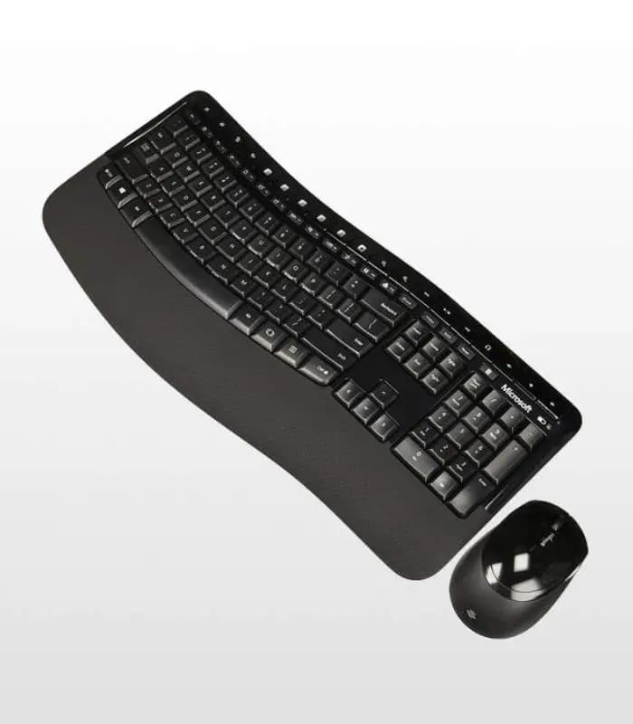کیبورد و موس بی سیم مایکروسافت Microsoft Comfort Desktop 5050 (اصل) — تصویر ۳
