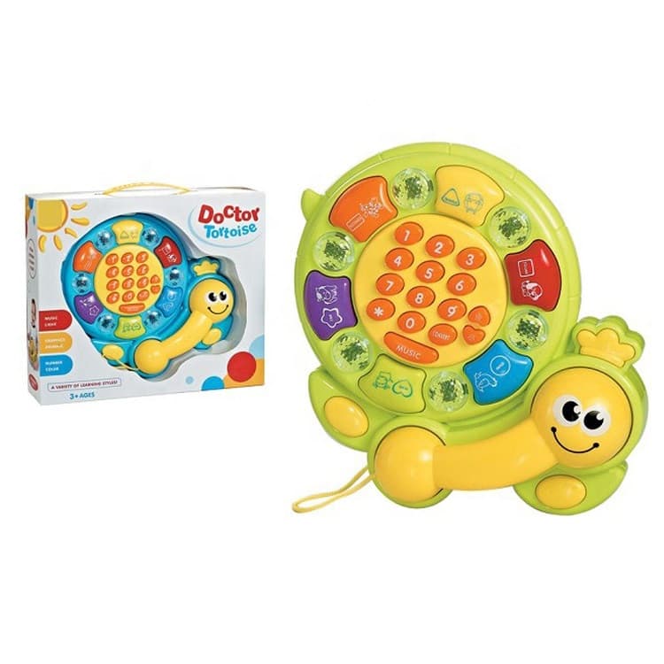 بازی آموزشی تلفن ناب سل طرح لاکپشت مدل Doctor tortoise