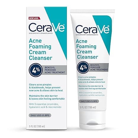 فوم شستشوی ضدجوش سراوی با ۴% بنزوئیل پراکسید CeraVe — تصویر ۲