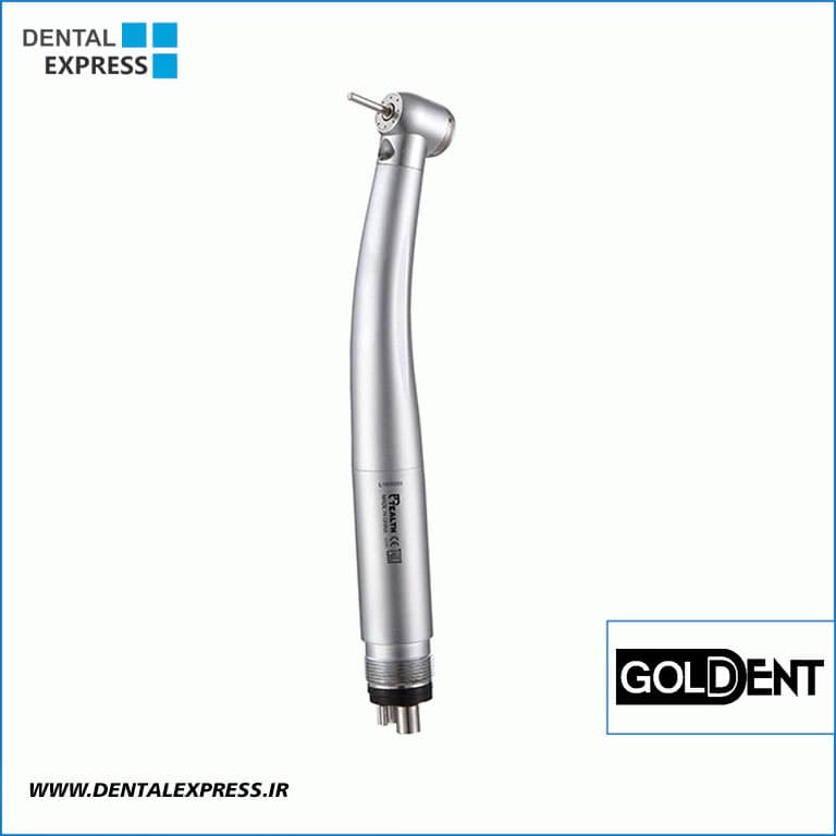 توربین فایبراپتیک LED گلدنت – Goldent LED Handpiece with generator