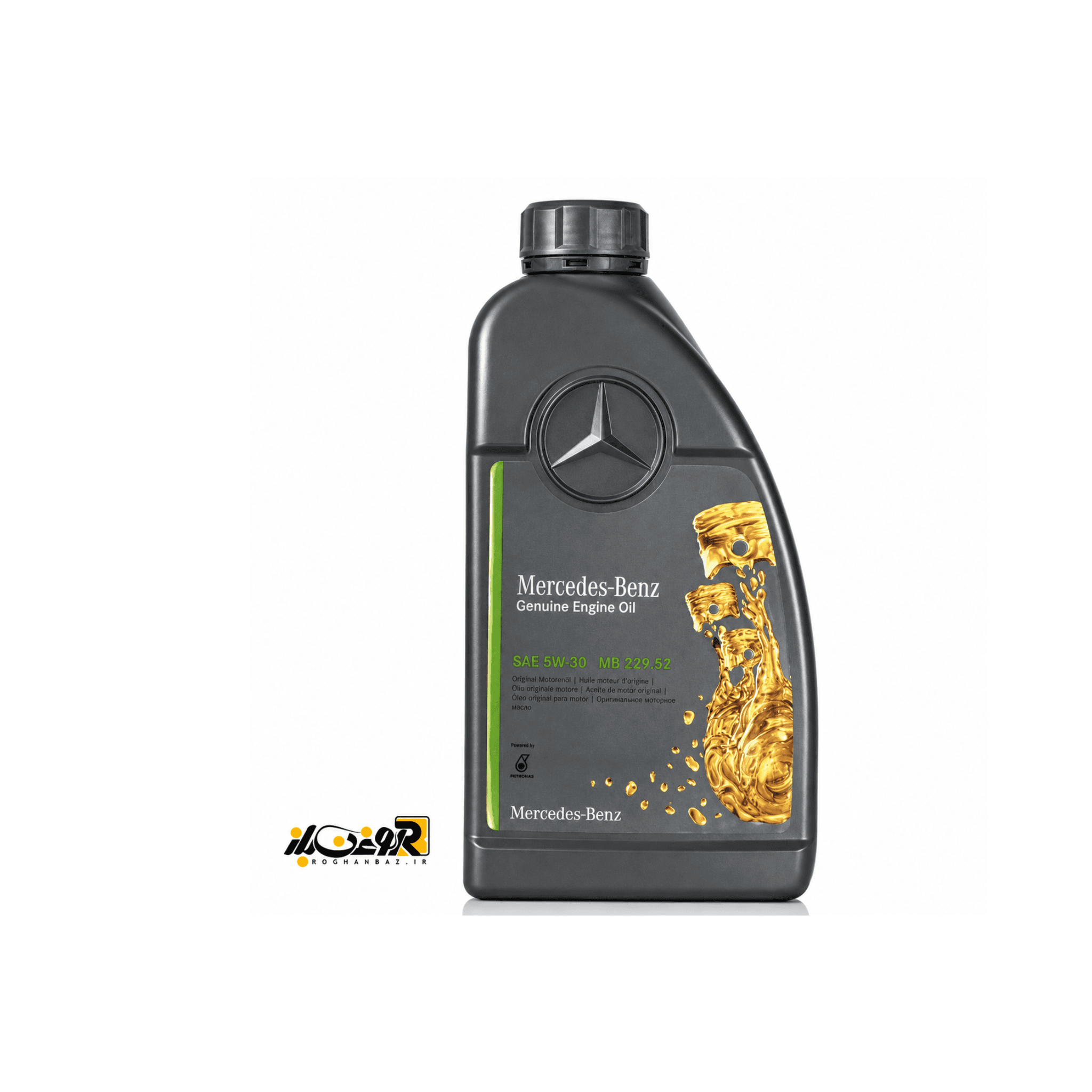 روغن موتور مرسدس بنز مدل 229.52 5W-30 MB