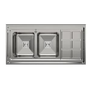 سینک ظرفشویی فانتزی روکار بیمکث کد 914