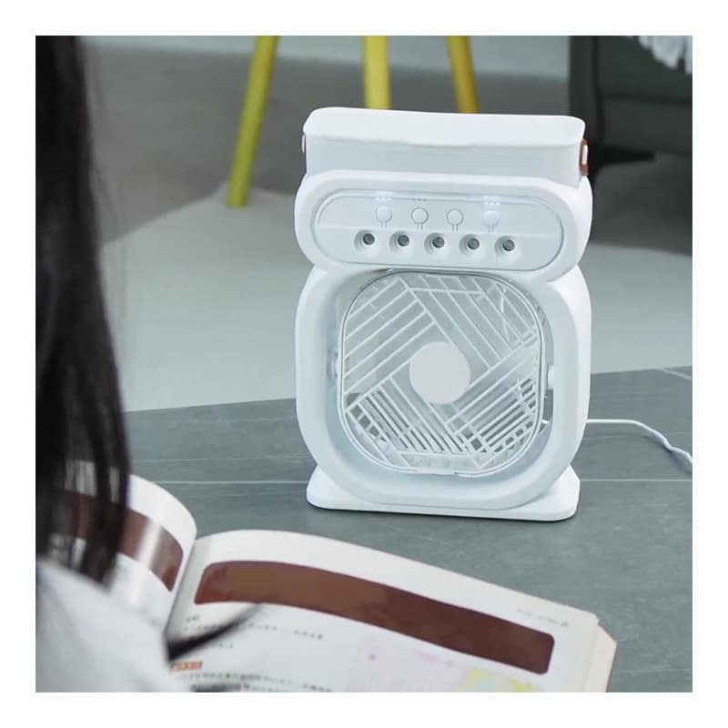 پنکه رومیزی مه پاش مدل Fan humidifier — تصویر ۵