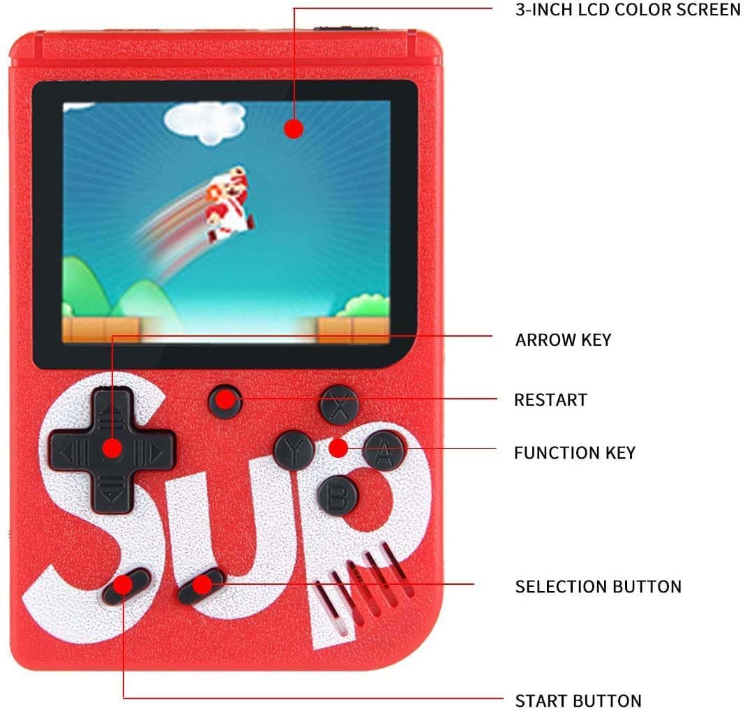 کنسول بازی ساپ گیم باکس 400 Sup gamebox plus — تصویر ۴