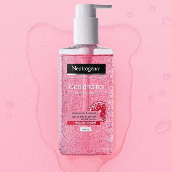 ژل شستشوی صورت و پاک کننده گریپ فروت نوتروژینا 200 میل NEUTROGENA FRESH AND CLEAR FACIAL WASH