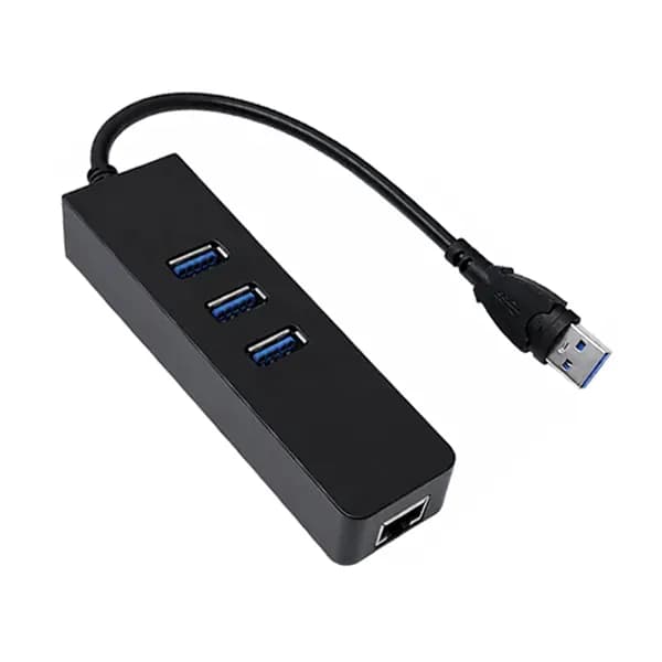 هاب 3 پورت LAN/USB3.0