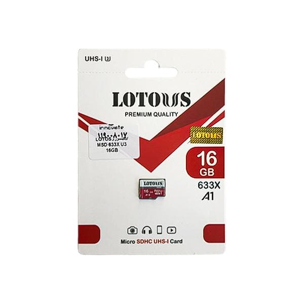 کارت حافظه 16GB لوتوس مدل MSD 633X U3 — تصویر ۲