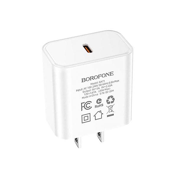 شارژر دیواری PD 20W بروفون مدل BA71