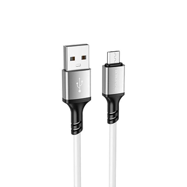 کابل تبدیل USB به MicroUSB بروفون مدل BX83 طول 1 متر