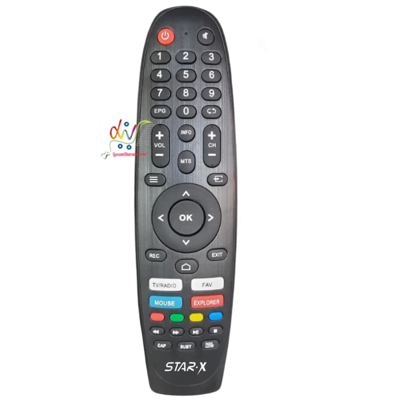 کنترل تلویزیون استار ایکس طرح ال جی موسی Star-x