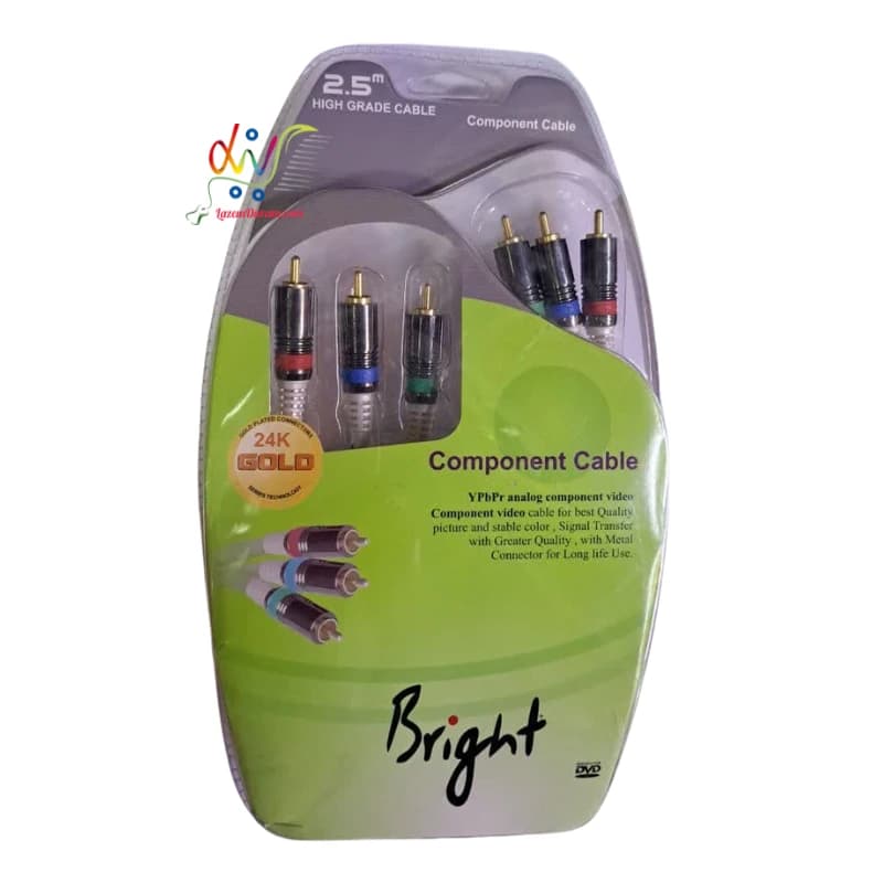 کابل 3 به 3 – 2.5متر Component-Bright